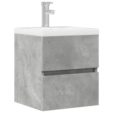 Armario de lavabo madera ingeniería gris hormigón 41x38,5x45 cm von , Badezimmermöbel - Ref: Foro24-856237, Preis: 39,72 €, R...