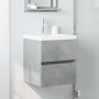 Armario de lavabo madera ingeniería gris hormigón 41x38,5x45 cm von , Badezimmermöbel - Ref: Foro24-856237, Preis: 40,32 €, R...