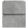 Armario de lavabo madera ingeniería gris hormigón 41x38,5x45 cm von , Badezimmermöbel - Ref: Foro24-856237, Preis: 40,32 €, R...