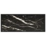 Mueble para TV negro con vidrio de mármol negro 100x40x40 cm de vidaXL, Muebles TV - Ref: Foro24-322858, Precio: 99,53 €