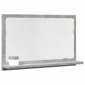 Espejo mueble baño madera ingeniería gris hormigón 60x11x37 cm von , Badezimmerwaschtische - Ref: Foro24-856192, Preis: 32,39...
