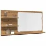 Espejo mueble baño madera ingeniería roble artisan 90x11x45 cm de , Tocadores de baño - Ref: Foro24-856263, Precio: 42,73 €, ...