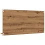 Espejo mueble baño madera ingeniería roble artisan 90x11x45 cm de , Tocadores de baño - Ref: Foro24-856263, Precio: 42,73 €, ...