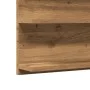 Espejo mueble baño madera ingeniería roble artisan 90x11x45 cm de , Tocadores de baño - Ref: Foro24-856263, Precio: 42,73 €, ...