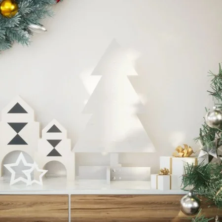 Árbol de Navidad de adorno madera maciza pino blanco 60 cm de , Arboles de navidad - Ref: Foro24-858181, Precio: 16,02 €, Des...
