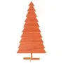 Árbol Navidad de adorno madera maciza pino marrón cera 180 cm by , Christmas trees - Ref: Foro24-858197, Price: 44,61 €, Disc...