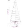 Árbol Navidad de adorno madera maciza pino marrón cera 180 cm by , Christmas trees - Ref: Foro24-858197, Price: 44,61 €, Disc...