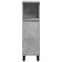 Armario de baño madera contrachapada gris hormigón 30x30x100 cm von , Badezimmermöbel - Ref: Foro24-857210, Preis: 48,59 €, R...