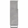 Armario de baño madera contrachapada gris hormigón 30x30x100 cm by , Bathroom furniture - Ref: Foro24-857210, Price: 47,84 €,...
