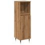 Armario de baño madera de ingeniería roble artisan 30x30x100 cm von , Badezimmermöbel - Ref: Foro24-857206, Preis: 58,85 €, R...