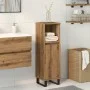 Armario de baño madera de ingeniería roble artisan 30x30x100 cm von , Badezimmerwaschtische - Ref: Foro24-857212, Preis: 71,9...
