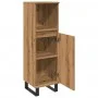Armario de baño madera de ingeniería roble artisan 30x30x100 cm von , Badezimmerwaschtische - Ref: Foro24-857212, Preis: 71,9...
