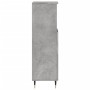 Armario de baño madera contrachapada gris hormigón 30x30x100 cm by , Bathroom furniture - Ref: Foro24-857204, Price: 43,44 €,...