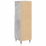 Armario de baño madera contrachapada gris hormigón 30x30x100 cm by , Bathroom furniture - Ref: Foro24-857204, Price: 43,44 €,...