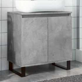 Armario de baño madera de ingeniería gris hormigón 58x33x60 cm von , Badezimmermöbel - Ref: Foro24-857219, Preis: 52,51 €, Ra...