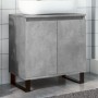 Armario de baño madera de ingeniería gris hormigón 58x33x60 cm de , Muebles de baño - Ref: Foro24-857219, Precio: 53,31 €, De...