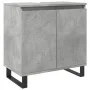 Armario de baño madera de ingeniería gris hormigón 58x33x60 cm de , Muebles de baño - Ref: Foro24-857219, Precio: 52,50 €, De...