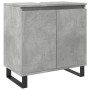 Armario de baño madera de ingeniería gris hormigón 58x33x60 cm de , Muebles de baño - Ref: Foro24-857219, Precio: 53,31 €, De...