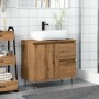 Mueble de lavabo madera de ingeniería roble artisan 65x33x60 cm von , Badezimmermöbel - Ref: Foro24-857227, Preis: 83,96 €, R...
