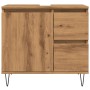 Mueble de lavabo madera de ingeniería roble artisan 65x33x60 cm von , Badezimmermöbel - Ref: Foro24-857227, Preis: 83,96 €, R...