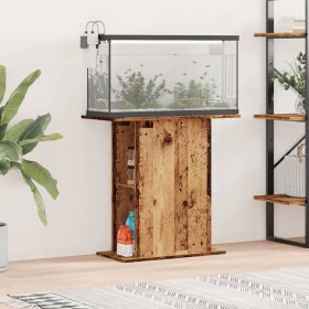 Soporte para acuario madera ingeniería envejecida 36x75x72,5 cm von , Aquarium unterstützt - Ref: Foro24-857290, Preis: 69,24...