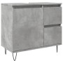 Mueble de lavabo madera ingeniería gris hormigón 65x33x60 cm von , Badezimmermöbel - Ref: Foro24-857225, Preis: 69,93 €, Raba...