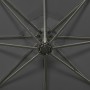 Cantilever parasol with pole and anthracite gray LED lights 300 cm by vidaXL, Umbrellas - Ref: Foro24-312338, Price: 87,93 €,...