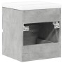 Set muebles de baño 2 piezas madera contrachapada gris hormigón von , Badezimmermöbel - Ref: Foro24-3324907, Preis: 122,88 €,...
