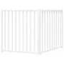 Puerta de perros plegable 2 paneles madera abeto blanco 160 cm by , Dog kennels and fences - Ref: Foro24-352282, Price: 45,23...
