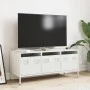 Mueble para TV acero laminado en frío blanco 101,5x39x43,5 cm von , TV-Möbel - Ref: Foro24-851231, Preis: 125,86 €, Rabatt: %