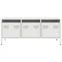 Mueble para TV acero laminado en frío blanco 101,5x39x43,5 cm von , TV-Möbel - Ref: Foro24-851231, Preis: 125,86 €, Rabatt: %