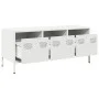 Mueble para TV acero laminado en frío blanco 101,5x39x43,5 cm von , TV-Möbel - Ref: Foro24-851231, Preis: 125,86 €, Rabatt: %