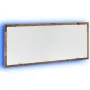 Espejo de baño LED madera ingeniería envejecida 100x8,5x37 cm by , bathroom vanities - Ref: Foro24-856275, Price: 55,66 €, Di...