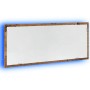 Espejo de baño LED madera ingeniería envejecida 100x8,5x37 cm by , bathroom vanities - Ref: Foro24-856275, Price: 56,68 €, Di...