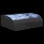Garden waterfall with LEDs 304 stainless steel 45x34x14 cm by vidaXL, Fountains and waterfalls - Ref: Foro24-148876, Price: 7...