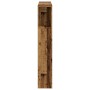 Cabecero armario madera ingeniería envejecida 100x19x104,5 cm by , Lockers and storage cabinets - Ref: Foro24-856876, Price: ...