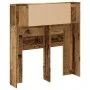 Cabecero armario madera ingeniería envejecida 100x19x104,5 cm by , Lockers and storage cabinets - Ref: Foro24-856876, Price: ...