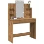 Tocador con luces LED roble artisan 96x40x142 cm von , Schlafzimmerkommoden - Ref: Foro24-857026, Preis: 155,70 €, Rabatt: %