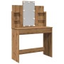 Tocador con luces LED roble artisan 96x40x142 cm by , Bedroom Dressers - Ref: Foro24-857026, Price: 159,26 €, Discount: %