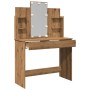 Tocador con luces LED roble artisan 96x40x142 cm by , Bedroom Dressers - Ref: Foro24-857026, Price: 159,26 €, Discount: %
