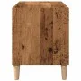 Mueble para discos madera ingeniería envejecida 84,5x38x48 cm by , Closets and storage - Ref: Foro24-857163, Price: 68,99 €, ...
