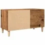 Mueble para discos madera ingeniería envejecida 84,5x38x48 cm by , Closets and storage - Ref: Foro24-857163, Price: 68,99 €, ...