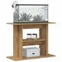 Soporte de acuario madera ingeniería roble artisan 80x35x60 cm de , Soportes para acuarios - Ref: Foro24-857273, Precio: 69,6...