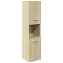 Set de muebles de baño 3 pzas madera contrachapada roble Sonoma von , Badezimmermöbel - Ref: Foro24-3324993, Preis: 114,03 €,...