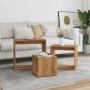 Mesas apilables 3 pzas madera contrachapada color roble artisan by , Side tables - Ref: Foro24-856675, Price: 65,23 €, Discou...