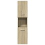 Juego de muebles de baño 4 pzas contrachapada roble Sonoma von , Badezimmermöbel - Ref: Foro24-3325006, Preis: 296,51 €, Raba...