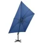 Ampelschirm mit Doppeldach himmelblau 300x300 cm von vidaXL, Sonnenschirme - Ref: Foro24-312378, Preis: 240,45 €, Rabatt: %