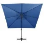 Ampelschirm mit Doppeldach himmelblau 300x300 cm von vidaXL, Sonnenschirme - Ref: Foro24-312378, Preis: 240,45 €, Rabatt: %