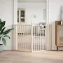 Puerta para perros plegable 2 paneles madera de álamo 160 cm by , Dog kennels and fences - Ref: Foro24-352178, Price: 44,08 €...