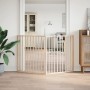 Puerta para perros plegable 2 paneles madera de álamo 160 cm von , Hundehütten und Zäune - Ref: Foro24-352178, Preis: 44,13 €...